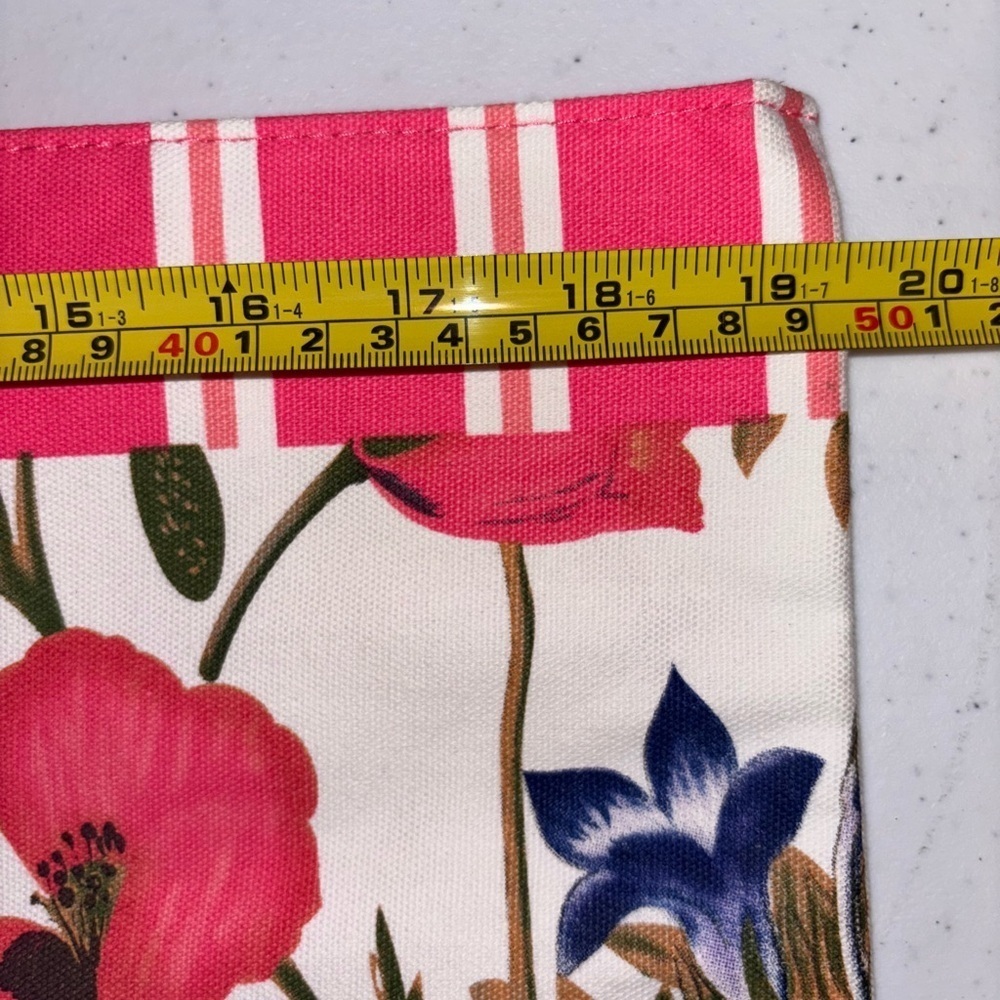 Estee Lauder Floral Tote with Pink and Blue - Picture 10 of 13